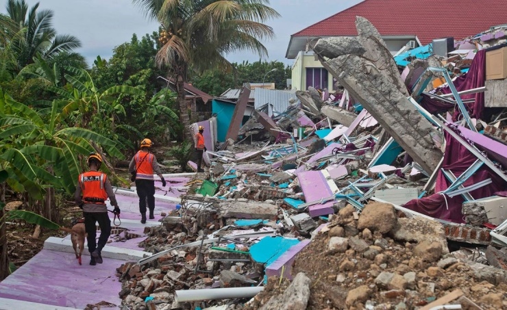 Động đất mạnh 6,2 độ làm rung chuyển tỉnh Papua (Indonesia)